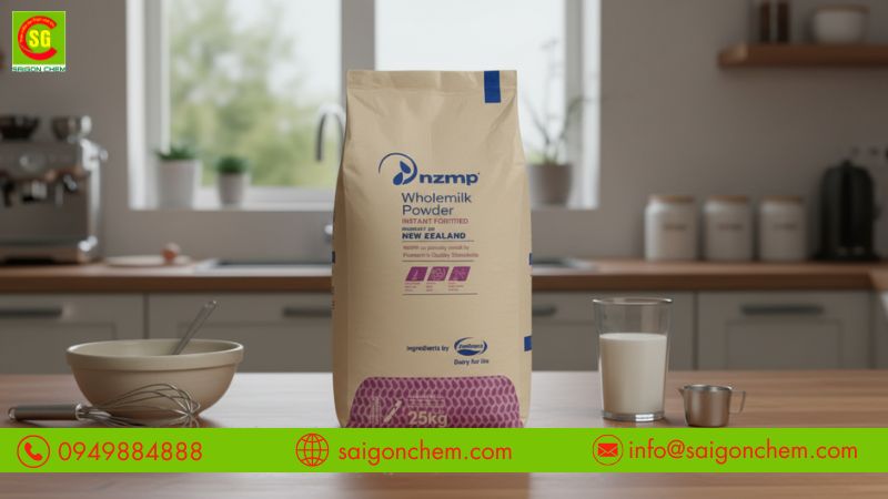 Bột sữa b&eacute;o nguy&ecirc;n kem gi&agrave;u chất dinh dưỡng